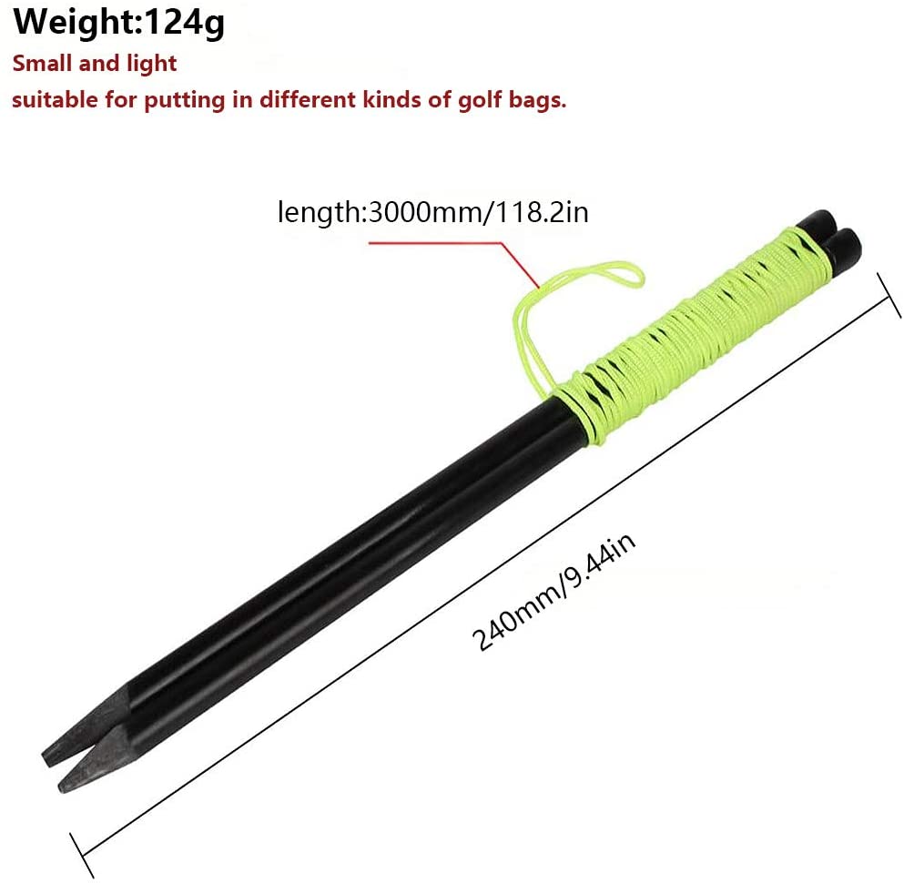 Golf Alignment Stick Size