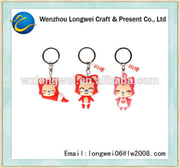 fox shaped key ring hook/bmw key ring/key ring making machine