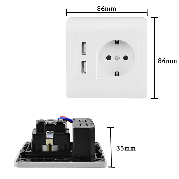 usb wall outlet