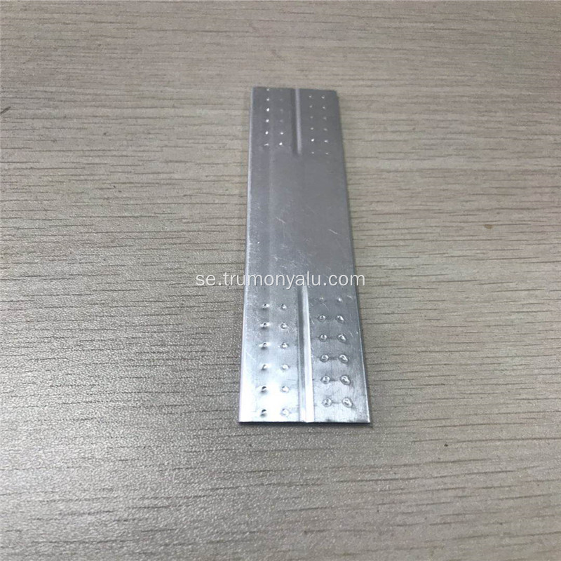 4343 3003 Extrudering Dimple Aluminium Hour Glass Tube