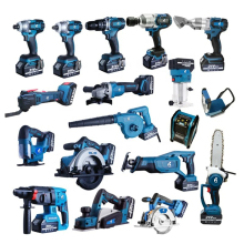 21V Lithium Battery Cordless Electric Drill Combo Set - Best Brushless Drill Tools