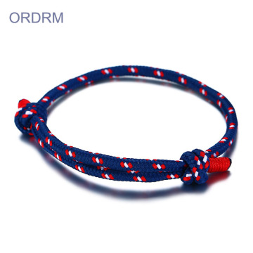 Women's Single Strand Sliding Knot Paracord Bracelet