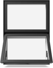 High Rise Bathroom Ventilation Windows