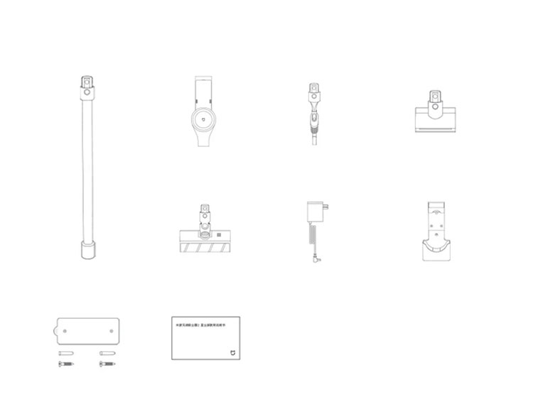Xiaomi Mijia Wireless Vacuum Cleaners 2 Visible Dust Edition 24kPa Suction Cordless Handheld Vacuum
