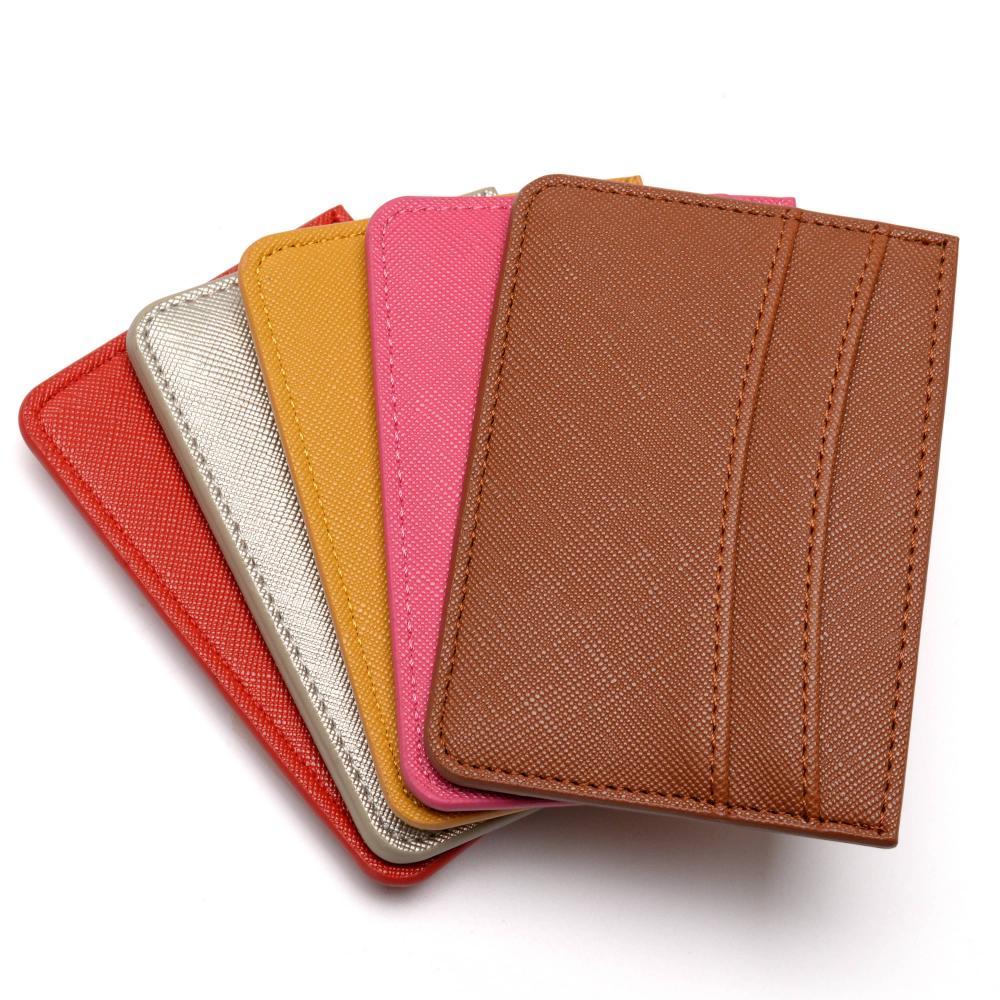 Multi-Color 2 Pack Slim Minimalist Wallet Card Halter