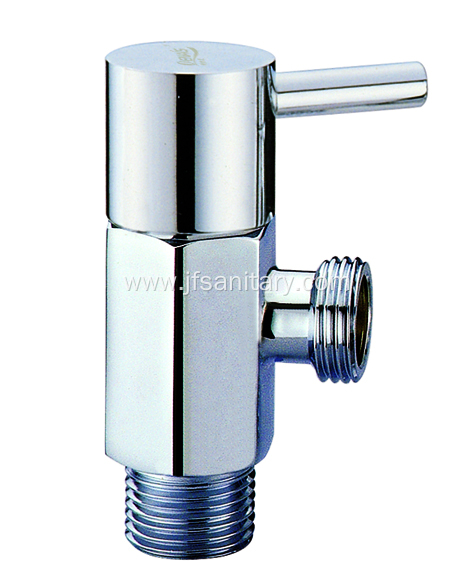 Brass Faucet Angle Stop Valve For Bathroom Sink