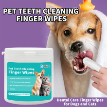 Tooth Wipes For Dogs & Cats