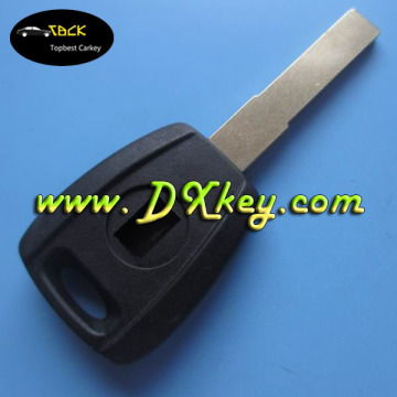 Black color transponder car key blank for fiat key for key blank fiat