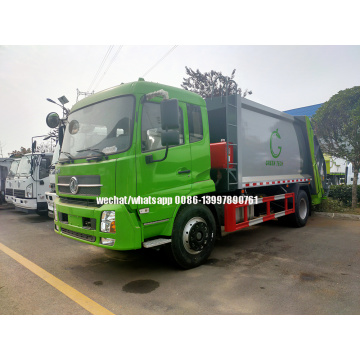 Dongfeng 14cbm/10tons waste/trash/garbage compactor truck