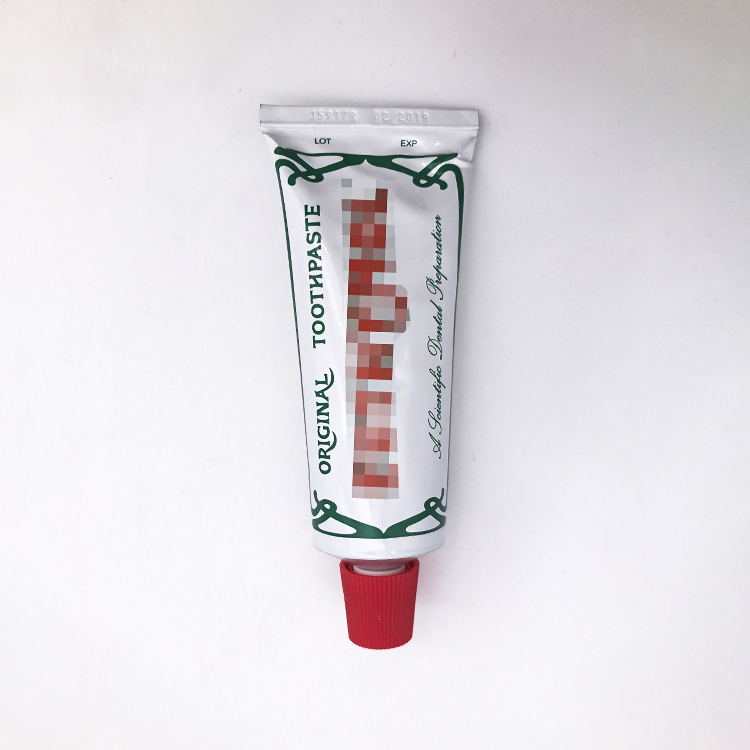 75ml natural original toothpaste private label for sale