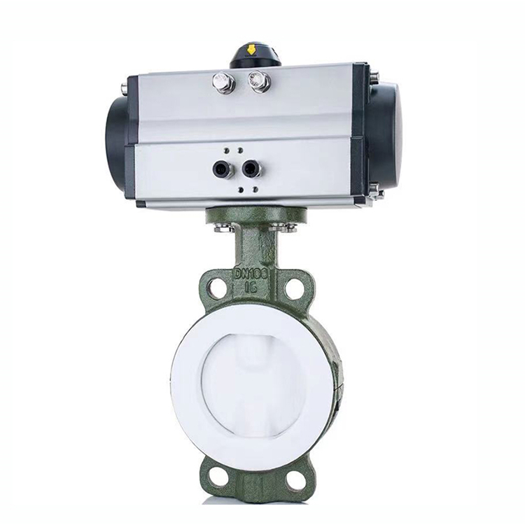 pp ABS CPVC PVDF PPR Pneumatic UPVC butterfly valve PVC