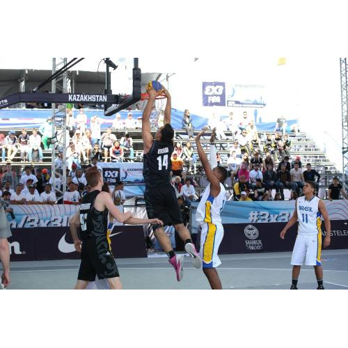 FIBA 3X3 Enlio Ses Suspaended Court Court Outdoor Tiles 004