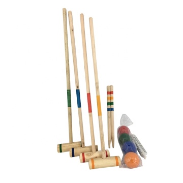 Wholesale Garden Games: Wooden Croquet Mallets and Complete Sets