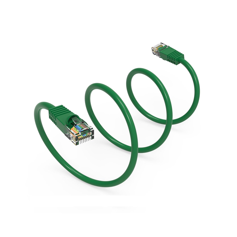 50ft Green Cat5e Ethernet Patch Cable