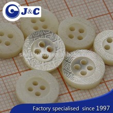 nature white color trocas shell button