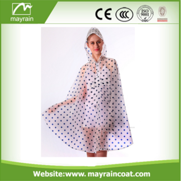 One Size Fits Pvc Durable Raincoat Poncho