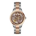 Skeleton Dial Steel Mechanical Woman Automatic Watch