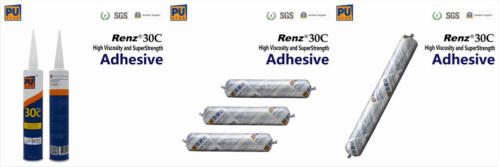 Windscreen polyurethane adhesive