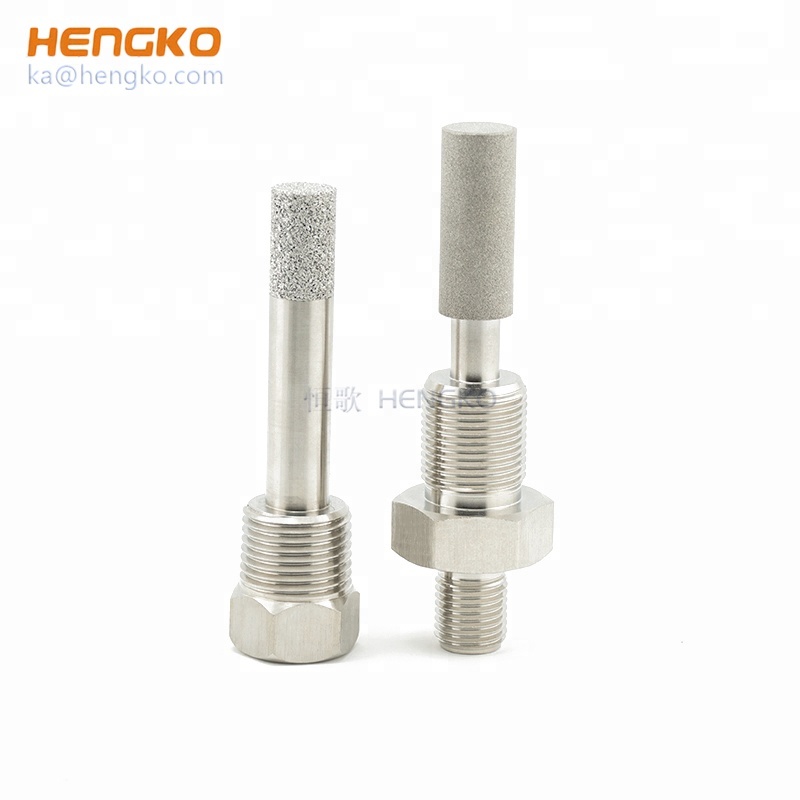 Barb tri clamp clover thread 316L 0.5 2 microns SS stainless steel sparging beer carbonation stone