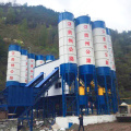 HZS120 stationary ready mixed concrete batching plant