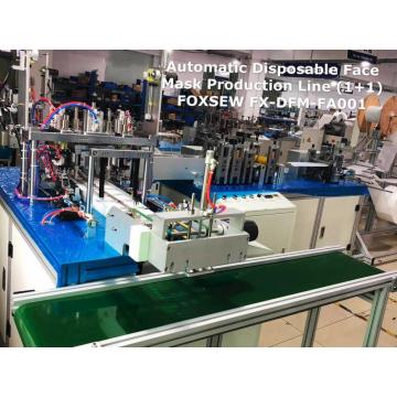 Automatic 3-Ply Disposable Face Mask Making Machine