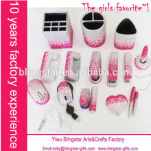 bling bling diamond stationery set