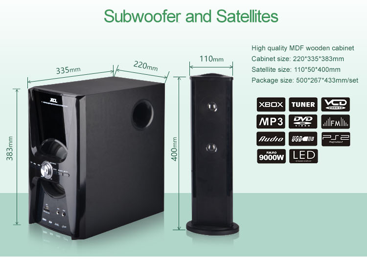 Wooden Speaker Size