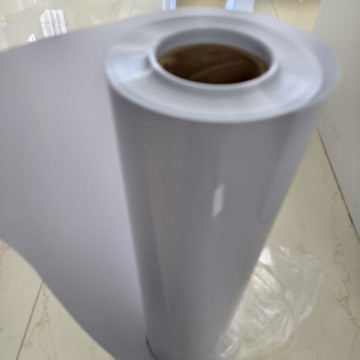 Both sides glossy white PET film for printing
