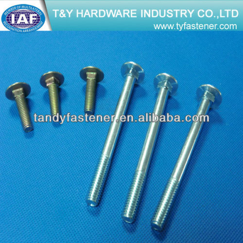 IFI Carriage Shoulder Bolts zinc yellow plated