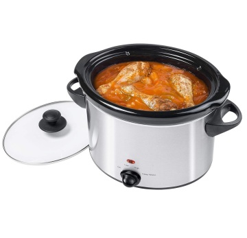 New 3QT Round Slow Cooker: Your Ultimate Kitchen Helper for Slow Cooking