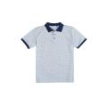 MEN'S KNIT FASHION RIB COLLAR POLO