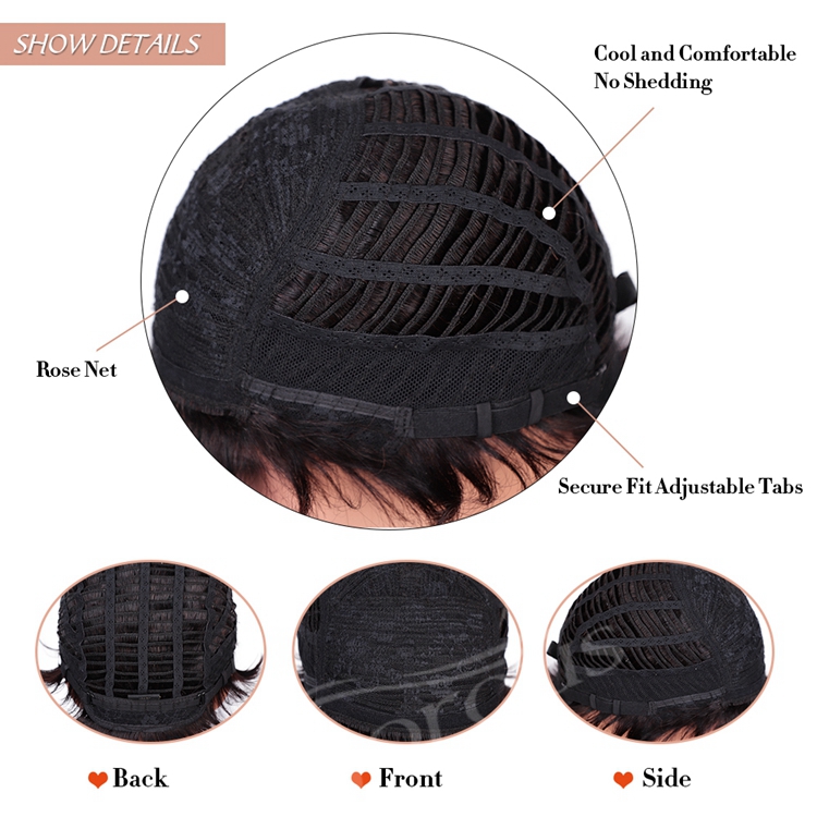 Glueless Short Cheap Wholesale Vendors Brazilian Natural Pixie Cut 10A Wig For Black Women 100% Natural Raw Human Hair Wigs