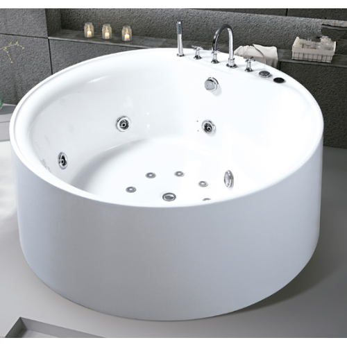 Ecke Runde Abmessungen Whirlpool Massage Badewanne