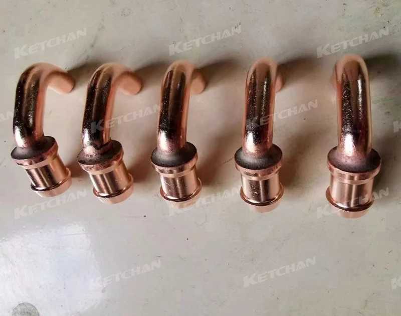 HVAC Induction Brazing Machine application 2 jpg KETCHAN Induction HVAC Induction Brazing Machine