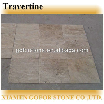 Yellow marble travertine