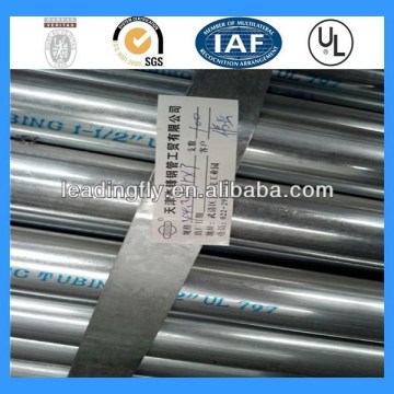 Best quality best sell 1/2" steel emt tube