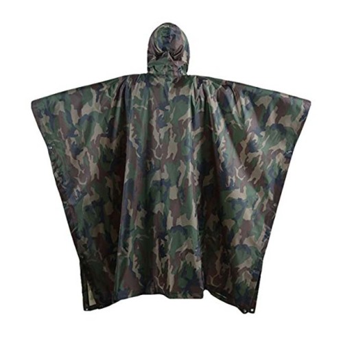 Poncho da pioggia in PVC militare mimetico personalizzato