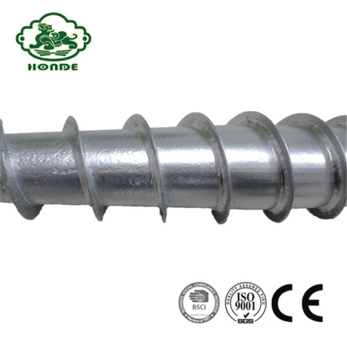 Custom Q235 Steel Helical Screw Piles