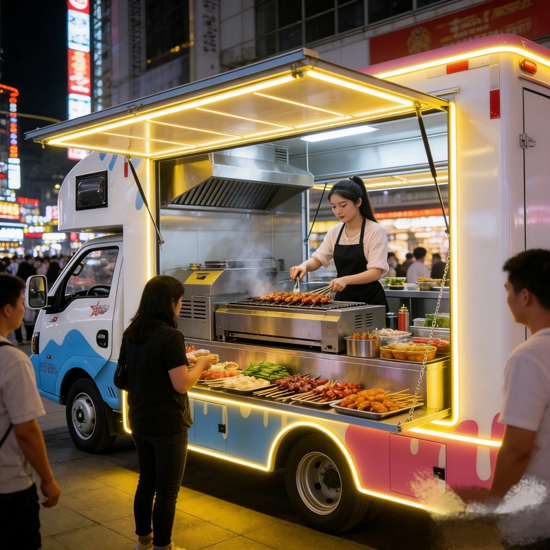 کامیون غذاخوری خیابان تاکو Taco Street Food Truck