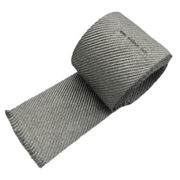 High Conductive EM Shielding 316L Stainless Steel Fiber Woven Tape