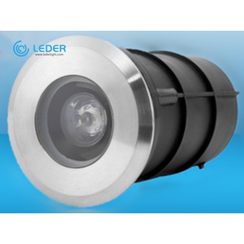 LEDER Black Simple Morden Vinyl Pool Light