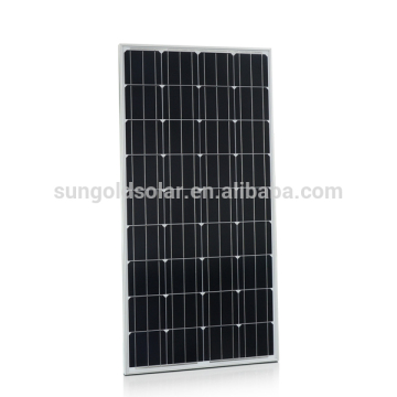 black frame white backsheet solar panel