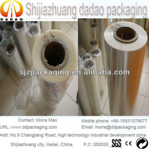 heat sealable plastic film 20mic for food packaging lamination