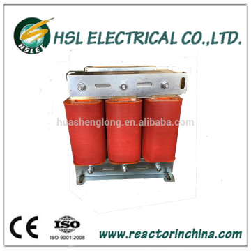 Low voltage three phase line reactor