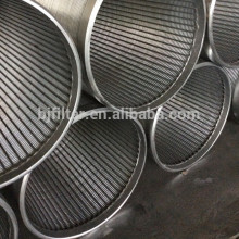 continuous slot profile wire mesh well screen well drilling Johnson pipe