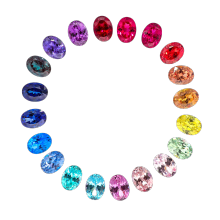 Cultivated Purple Pink Aquamarine Diamond