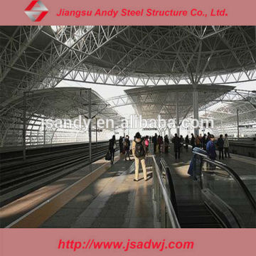 Andy railway station steel structure