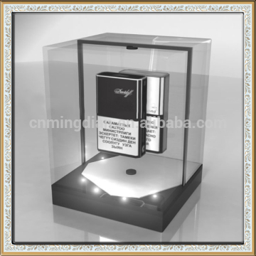 magnetic levitation cigarette display,acrylic magnetic levitating tobacco display