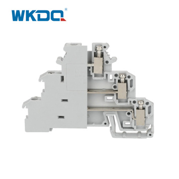 Din rail 3 Level Screw Type Sensor Terminal Block