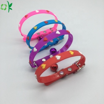 Hot Sales Silicone Heart Shape Pet Collar